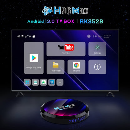 H96 Max 8K Ultra HD Smart TV Box