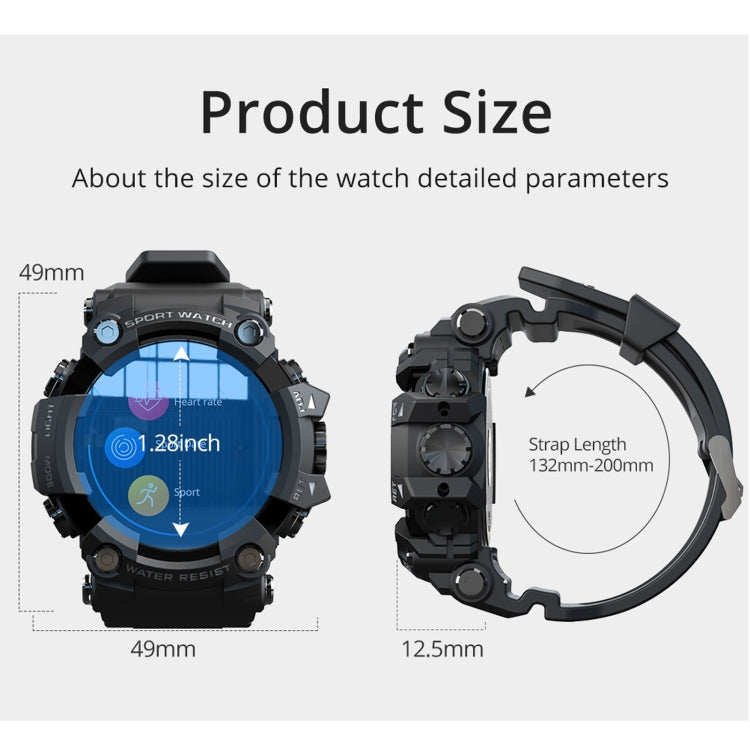 Lokmat ATTACK  LCD Screen Smart Watch