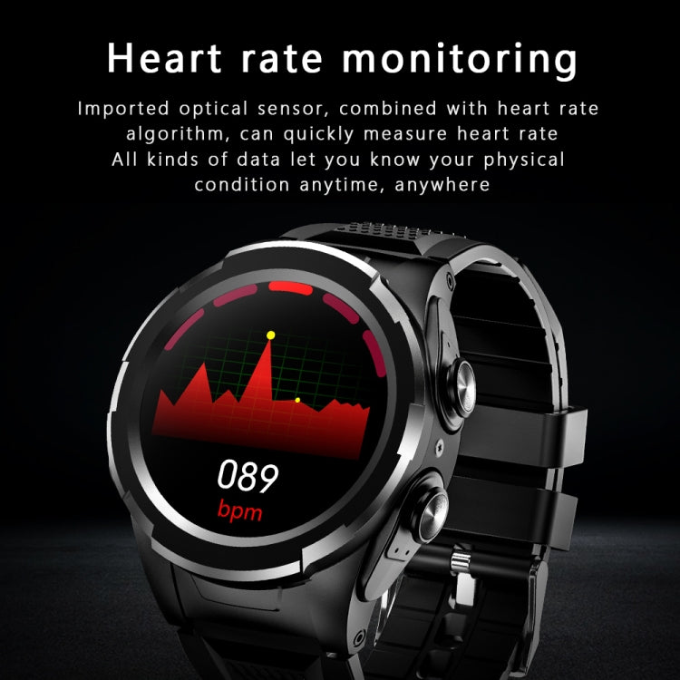 F6 2 in 1 Bluetooth Earphone Smart Watch