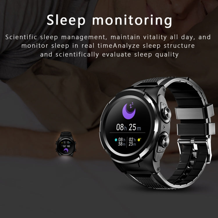 F6 2 in 1 Bluetooth Earphone Smart Watch