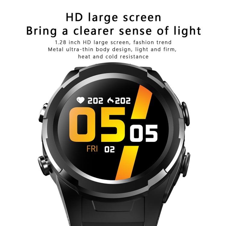 F6 2 in 1 Bluetooth Earphone Smart Watch