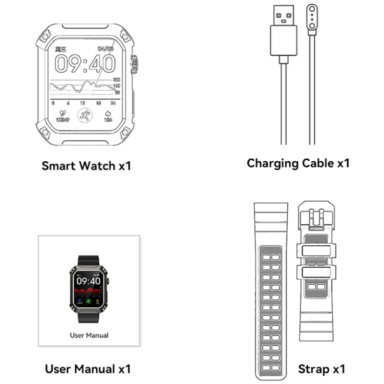 Rogbid Tank S2 Smart Watch