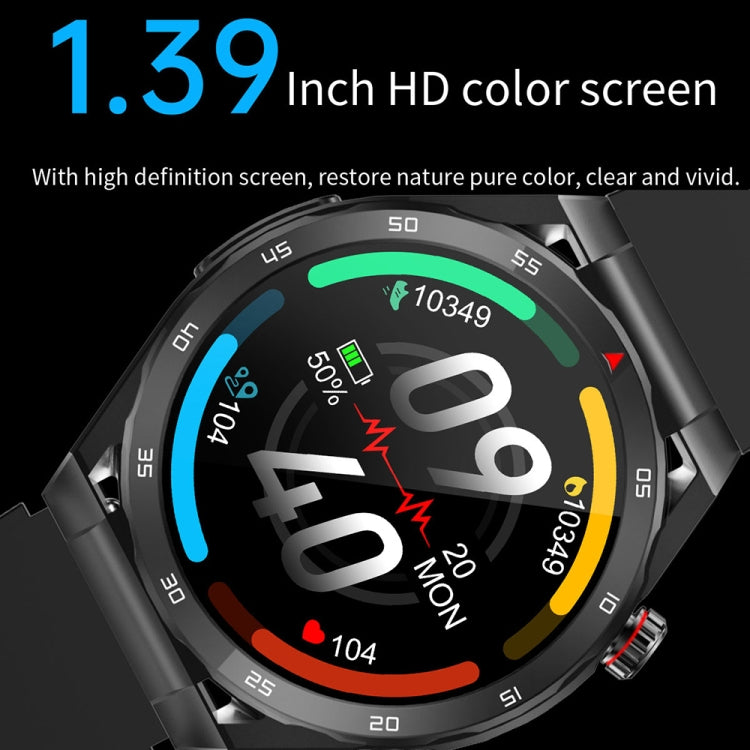 ET450 Silicone Band Smart Watch