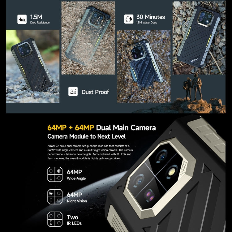 Ulefone Armor 22 Rugged Smart Phone