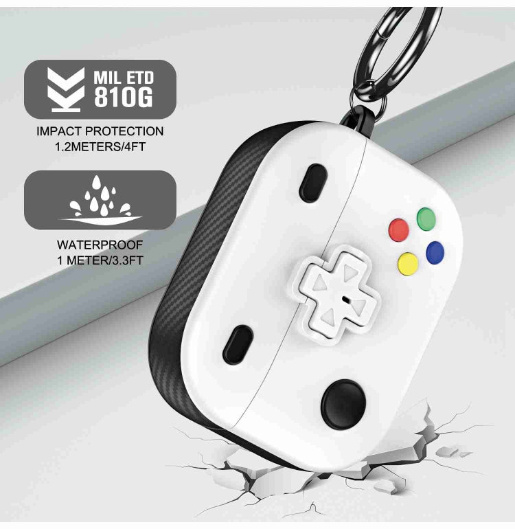 Game Console Shape Wireless Earphones Protective Case