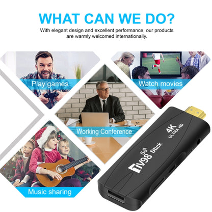 TV98 Rockchip Quad Core 4K HD Bluetooth TV Stick