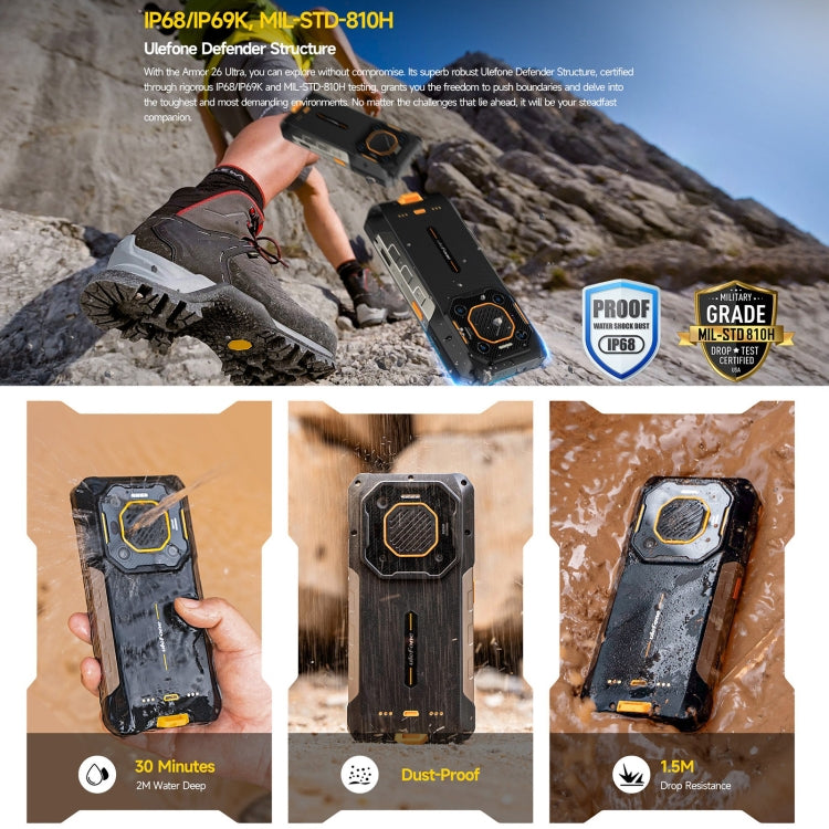 Ulefone Armor 26 Ultra Walkie-Talkie Version Rugged Phone