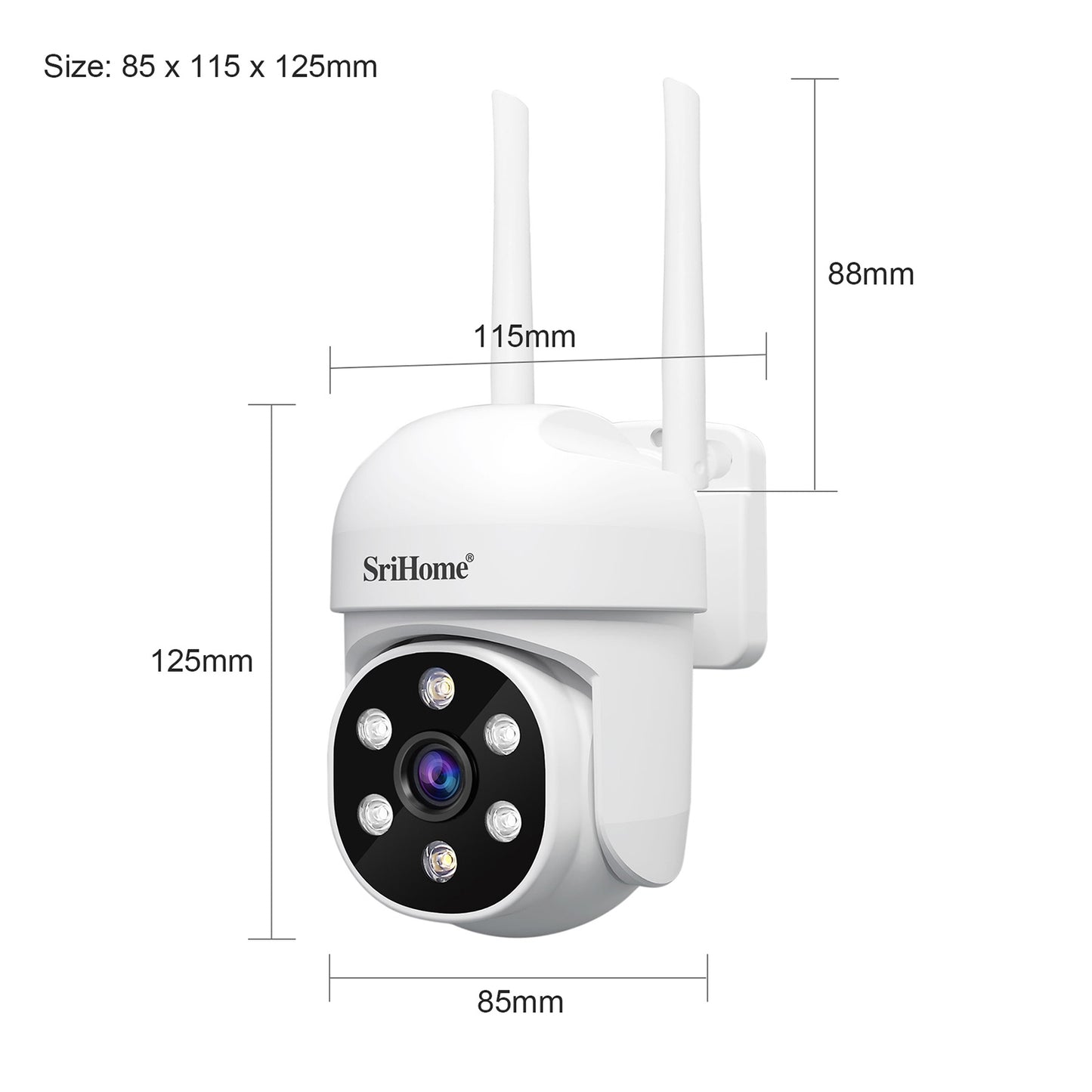 AI Humanoid Infrared Night Vision Camera