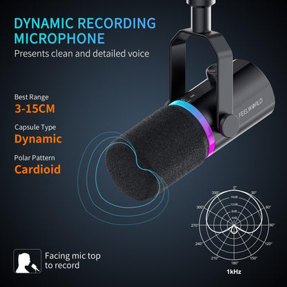 FEELWORLD Dynamic Microphone