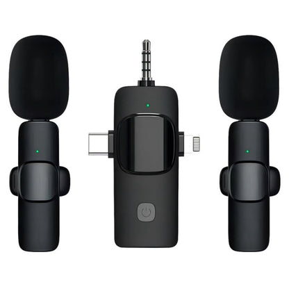 Wireless Lavalier Microphones for iPhone / Android