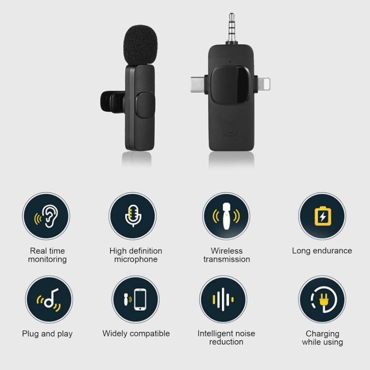 Wireless Lavalier Microphones for iPhone / Android