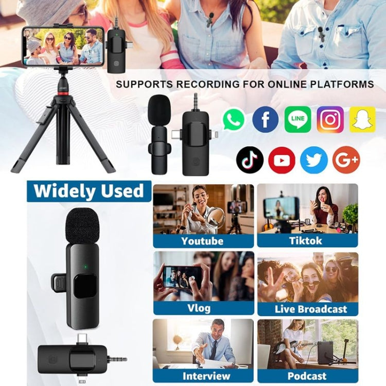 Wireless Lavalier Microphones for iPhone / Android