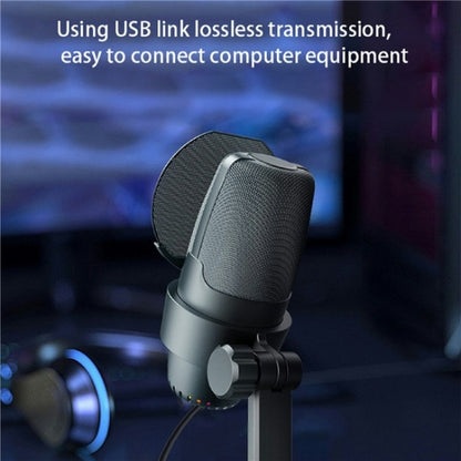 ME9 USB Microphone With RGB Light