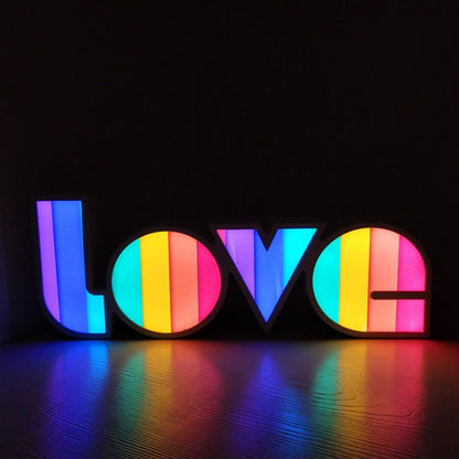 LoveGlow™ LED Letter Light Box