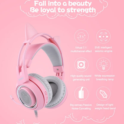 SOMIC G951PINK Gaming Headset