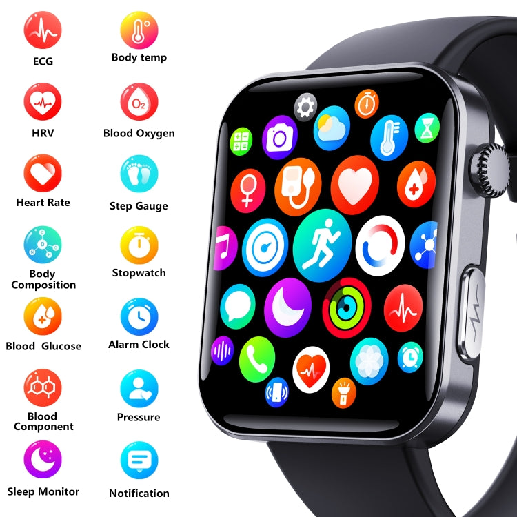 F300  2.1-Inch Screen Smart Watch