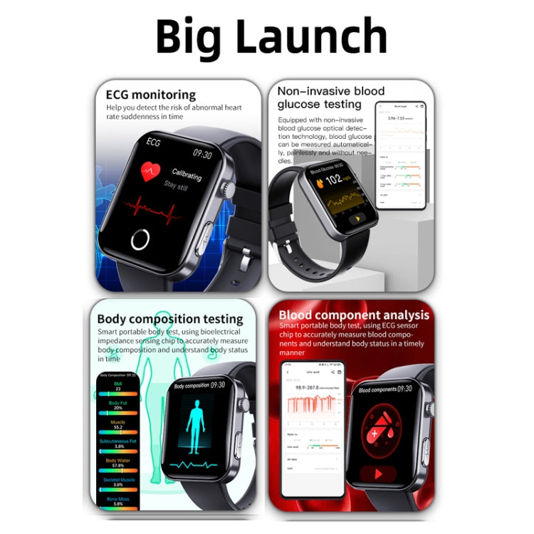 F300  2.1-Inch Screen Smart Watch